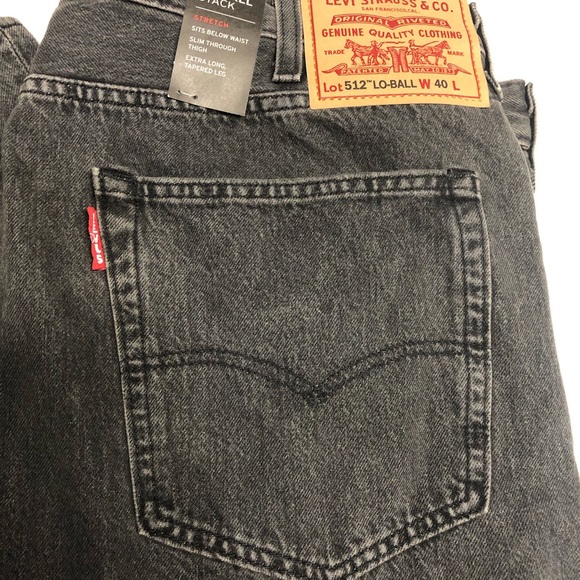 New Levi’s Travis Barker Style CAMO Black/CAMO SLIM Jeans Lo-Ball Men’s Jeans - Picture 6 of 14